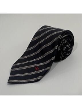 VINTAGE Gucci Men's Black Green & Red Striped Tie $249